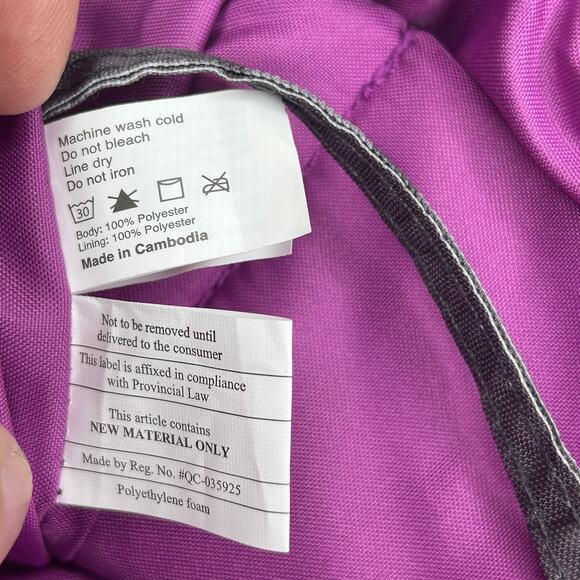 Baggallini Carryall Tote Shoulder Bag Black Camo Travel Work Gym Purse Handbag - Picture 9 of 9